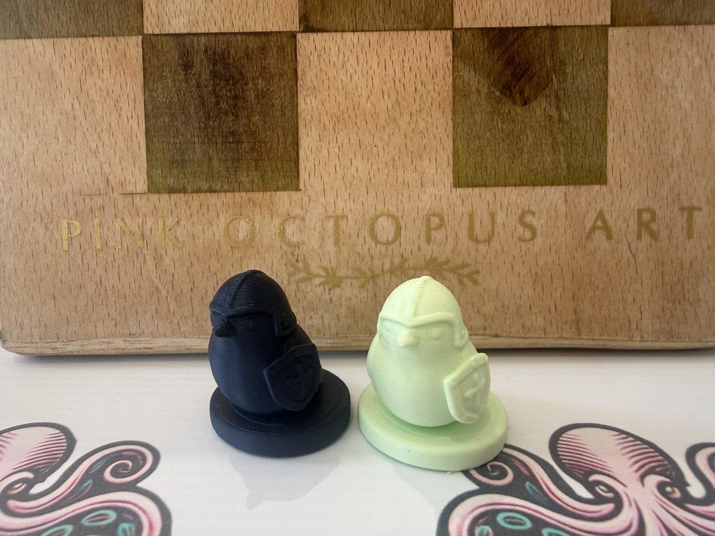Enchanted Garden Chess Set | Handmade Fantasy Woodland Chess Pieces