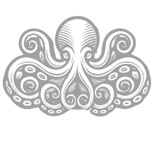 Pink Octopus Art