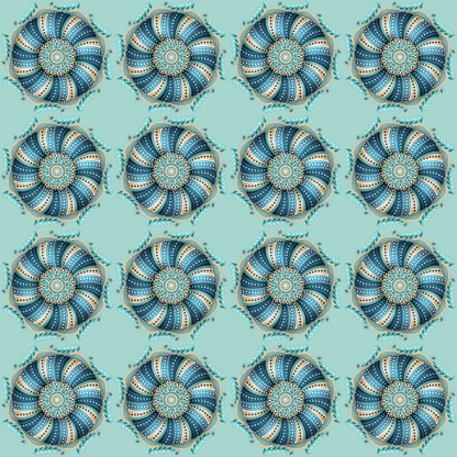 Urchin Shell Designer Collection – 12x12” 300 DPI Digital Download