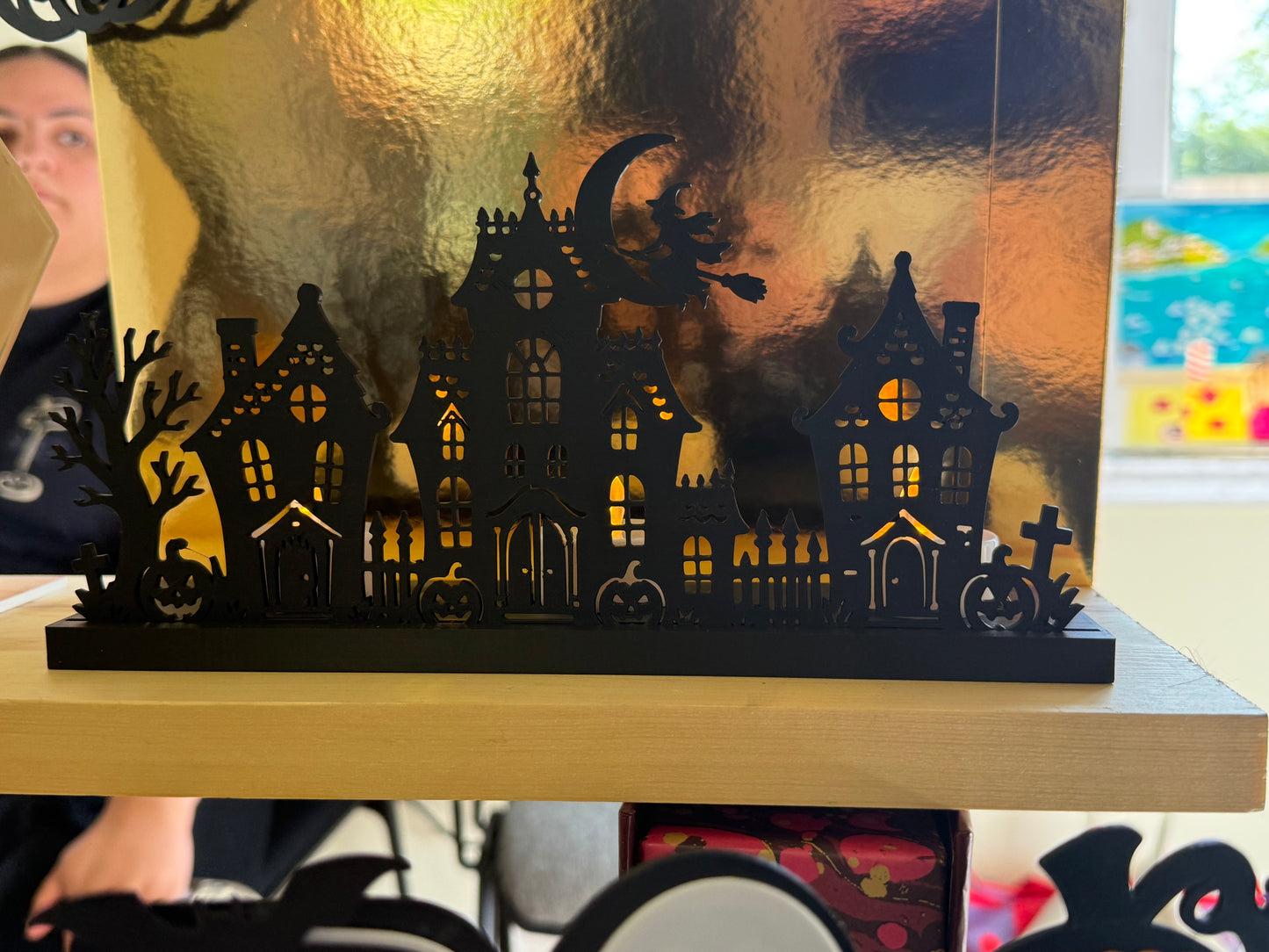 Light-Up Haunted Halloween Village – 3D Printed Halloween Decoration